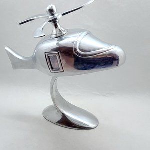 Retro Aluminum Helicopter